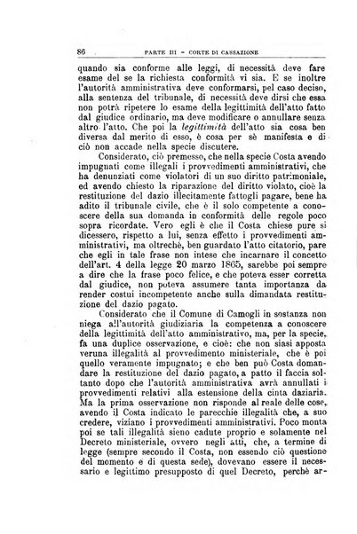 La giustizia amministrativa raccolta di decisioni e pareri del Consiglio di Stato, decisioni della Corte dei conti, sentenze della Cassazione di Roma, e decisioni delle Giunte provinciali amministrative