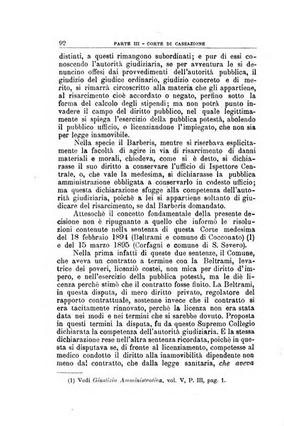 La giustizia amministrativa raccolta di decisioni e pareri del Consiglio di Stato, decisioni della Corte dei conti, sentenze della Cassazione di Roma, e decisioni delle Giunte provinciali amministrative