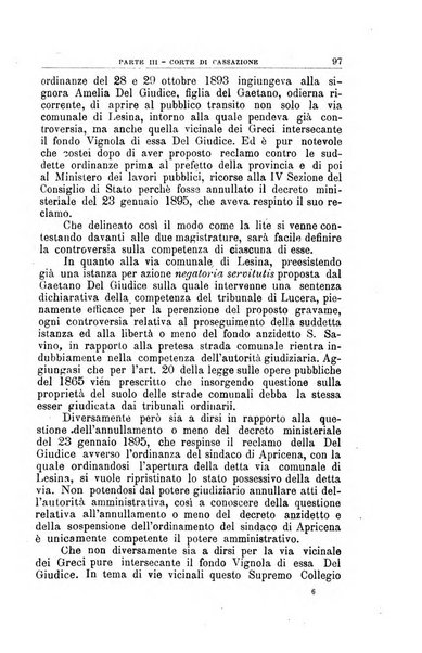 La giustizia amministrativa raccolta di decisioni e pareri del Consiglio di Stato, decisioni della Corte dei conti, sentenze della Cassazione di Roma, e decisioni delle Giunte provinciali amministrative