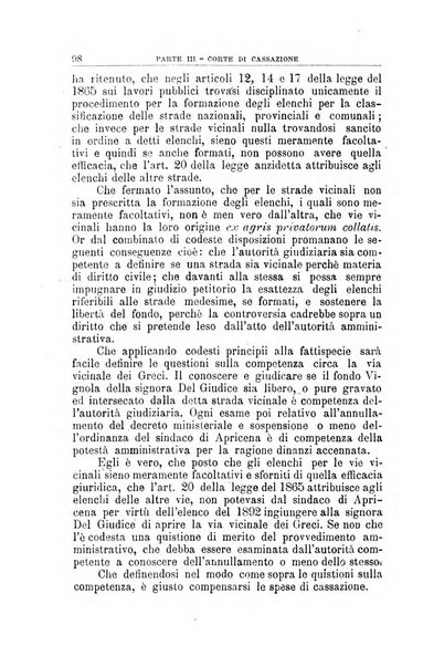 La giustizia amministrativa raccolta di decisioni e pareri del Consiglio di Stato, decisioni della Corte dei conti, sentenze della Cassazione di Roma, e decisioni delle Giunte provinciali amministrative