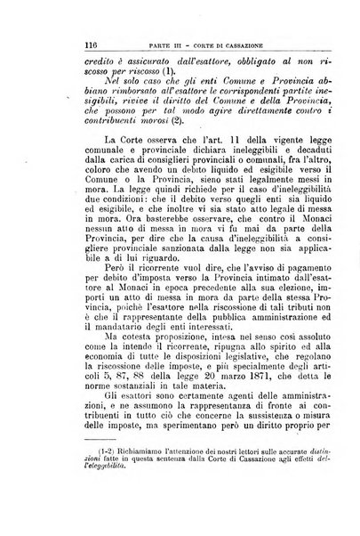 La giustizia amministrativa raccolta di decisioni e pareri del Consiglio di Stato, decisioni della Corte dei conti, sentenze della Cassazione di Roma, e decisioni delle Giunte provinciali amministrative