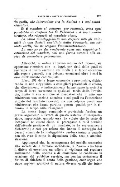 La giustizia amministrativa raccolta di decisioni e pareri del Consiglio di Stato, decisioni della Corte dei conti, sentenze della Cassazione di Roma, e decisioni delle Giunte provinciali amministrative