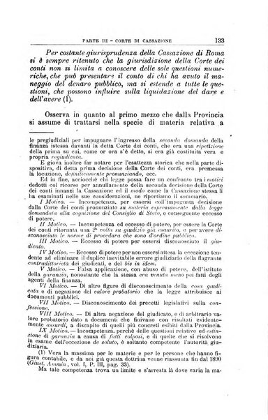 La giustizia amministrativa raccolta di decisioni e pareri del Consiglio di Stato, decisioni della Corte dei conti, sentenze della Cassazione di Roma, e decisioni delle Giunte provinciali amministrative