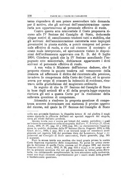 La giustizia amministrativa raccolta di decisioni e pareri del Consiglio di Stato, decisioni della Corte dei conti, sentenze della Cassazione di Roma, e decisioni delle Giunte provinciali amministrative