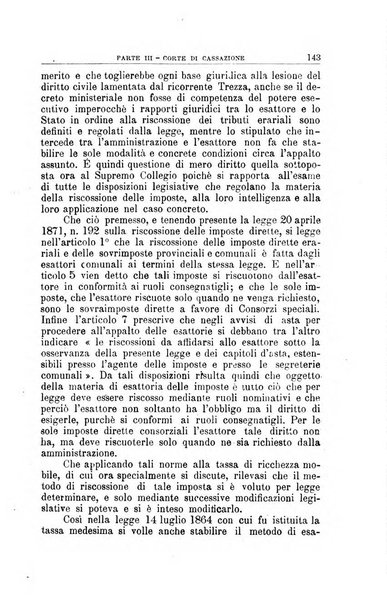 La giustizia amministrativa raccolta di decisioni e pareri del Consiglio di Stato, decisioni della Corte dei conti, sentenze della Cassazione di Roma, e decisioni delle Giunte provinciali amministrative