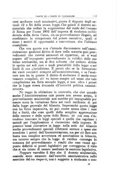 La giustizia amministrativa raccolta di decisioni e pareri del Consiglio di Stato, decisioni della Corte dei conti, sentenze della Cassazione di Roma, e decisioni delle Giunte provinciali amministrative