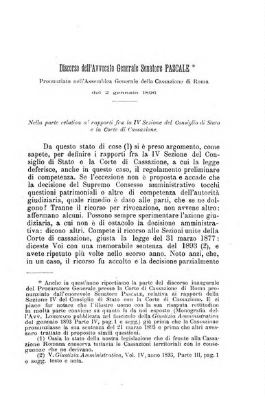 La giustizia amministrativa raccolta di decisioni e pareri del Consiglio di Stato, decisioni della Corte dei conti, sentenze della Cassazione di Roma, e decisioni delle Giunte provinciali amministrative