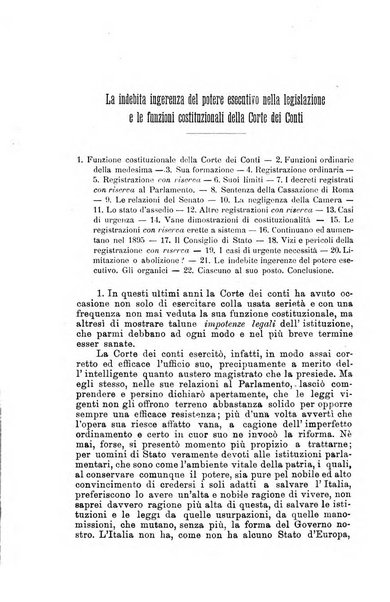 La giustizia amministrativa raccolta di decisioni e pareri del Consiglio di Stato, decisioni della Corte dei conti, sentenze della Cassazione di Roma, e decisioni delle Giunte provinciali amministrative