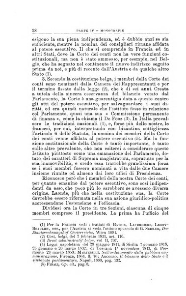 La giustizia amministrativa raccolta di decisioni e pareri del Consiglio di Stato, decisioni della Corte dei conti, sentenze della Cassazione di Roma, e decisioni delle Giunte provinciali amministrative