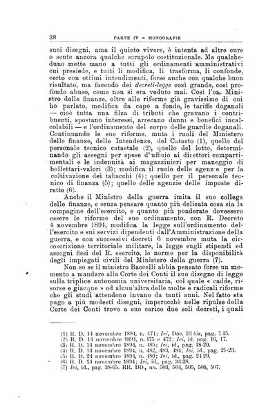 La giustizia amministrativa raccolta di decisioni e pareri del Consiglio di Stato, decisioni della Corte dei conti, sentenze della Cassazione di Roma, e decisioni delle Giunte provinciali amministrative