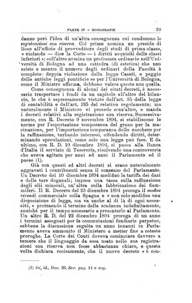 La giustizia amministrativa raccolta di decisioni e pareri del Consiglio di Stato, decisioni della Corte dei conti, sentenze della Cassazione di Roma, e decisioni delle Giunte provinciali amministrative