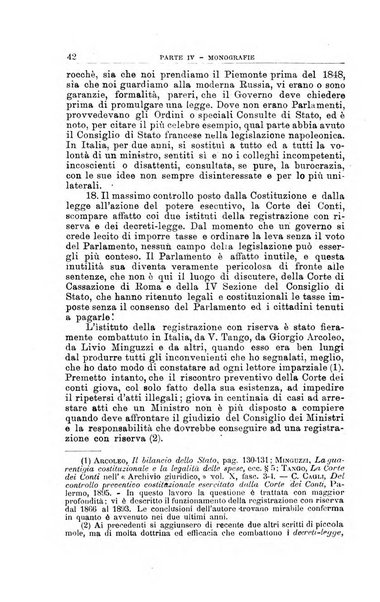 La giustizia amministrativa raccolta di decisioni e pareri del Consiglio di Stato, decisioni della Corte dei conti, sentenze della Cassazione di Roma, e decisioni delle Giunte provinciali amministrative