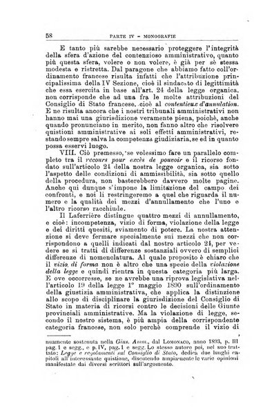 La giustizia amministrativa raccolta di decisioni e pareri del Consiglio di Stato, decisioni della Corte dei conti, sentenze della Cassazione di Roma, e decisioni delle Giunte provinciali amministrative