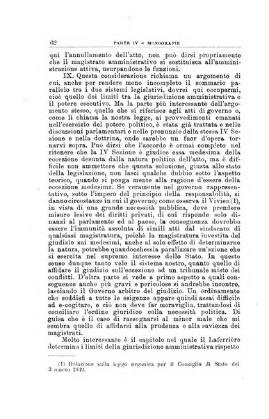 La giustizia amministrativa raccolta di decisioni e pareri del Consiglio di Stato, decisioni della Corte dei conti, sentenze della Cassazione di Roma, e decisioni delle Giunte provinciali amministrative