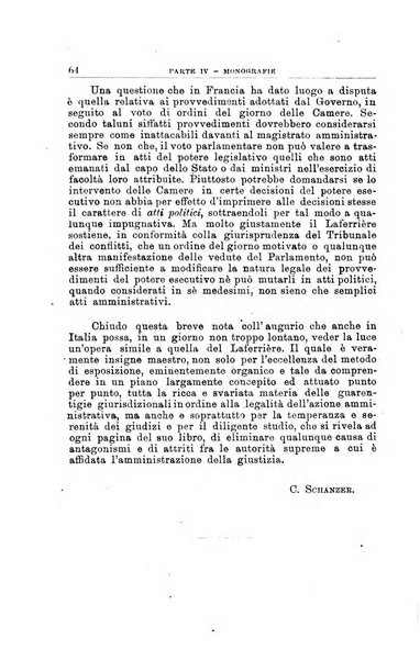 La giustizia amministrativa raccolta di decisioni e pareri del Consiglio di Stato, decisioni della Corte dei conti, sentenze della Cassazione di Roma, e decisioni delle Giunte provinciali amministrative