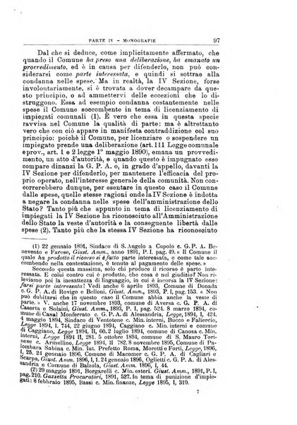 La giustizia amministrativa raccolta di decisioni e pareri del Consiglio di Stato, decisioni della Corte dei conti, sentenze della Cassazione di Roma, e decisioni delle Giunte provinciali amministrative