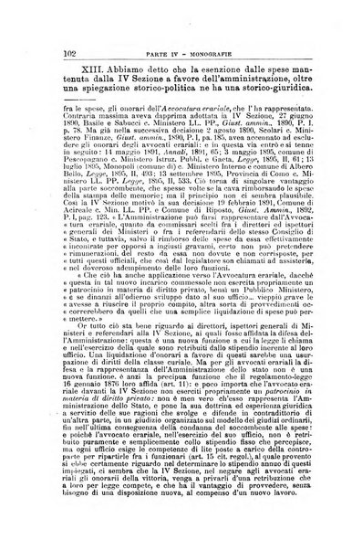 La giustizia amministrativa raccolta di decisioni e pareri del Consiglio di Stato, decisioni della Corte dei conti, sentenze della Cassazione di Roma, e decisioni delle Giunte provinciali amministrative