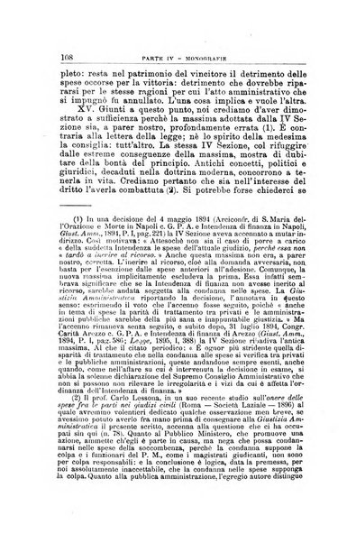 La giustizia amministrativa raccolta di decisioni e pareri del Consiglio di Stato, decisioni della Corte dei conti, sentenze della Cassazione di Roma, e decisioni delle Giunte provinciali amministrative