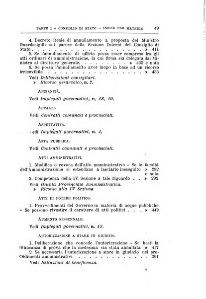 La giustizia amministrativa raccolta di decisioni e pareri del Consiglio di Stato, decisioni della Corte dei conti, sentenze della Cassazione di Roma, e decisioni delle Giunte provinciali amministrative