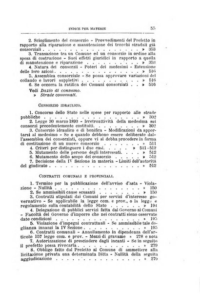 La giustizia amministrativa raccolta di decisioni e pareri del Consiglio di Stato, decisioni della Corte dei conti, sentenze della Cassazione di Roma, e decisioni delle Giunte provinciali amministrative