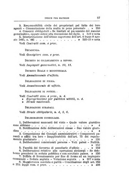 La giustizia amministrativa raccolta di decisioni e pareri del Consiglio di Stato, decisioni della Corte dei conti, sentenze della Cassazione di Roma, e decisioni delle Giunte provinciali amministrative