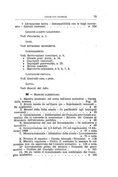 La giustizia amministrativa raccolta di decisioni e pareri del Consiglio di Stato, decisioni della Corte dei conti, sentenze della Cassazione di Roma, e decisioni delle Giunte provinciali amministrative