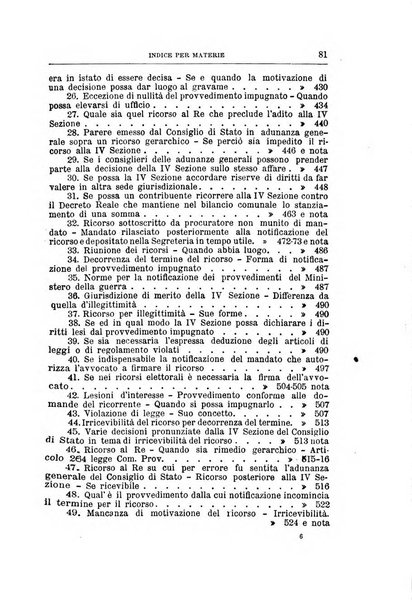 La giustizia amministrativa raccolta di decisioni e pareri del Consiglio di Stato, decisioni della Corte dei conti, sentenze della Cassazione di Roma, e decisioni delle Giunte provinciali amministrative