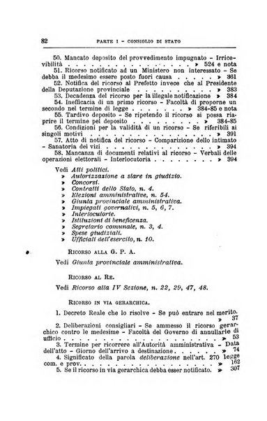 La giustizia amministrativa raccolta di decisioni e pareri del Consiglio di Stato, decisioni della Corte dei conti, sentenze della Cassazione di Roma, e decisioni delle Giunte provinciali amministrative