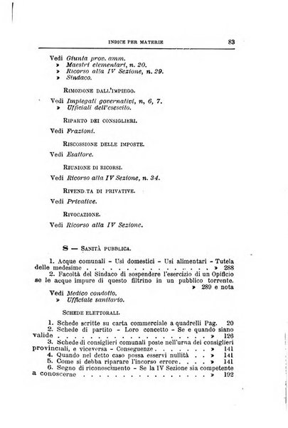 La giustizia amministrativa raccolta di decisioni e pareri del Consiglio di Stato, decisioni della Corte dei conti, sentenze della Cassazione di Roma, e decisioni delle Giunte provinciali amministrative