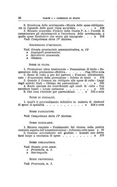 La giustizia amministrativa raccolta di decisioni e pareri del Consiglio di Stato, decisioni della Corte dei conti, sentenze della Cassazione di Roma, e decisioni delle Giunte provinciali amministrative