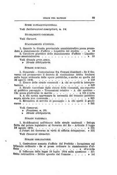 La giustizia amministrativa raccolta di decisioni e pareri del Consiglio di Stato, decisioni della Corte dei conti, sentenze della Cassazione di Roma, e decisioni delle Giunte provinciali amministrative