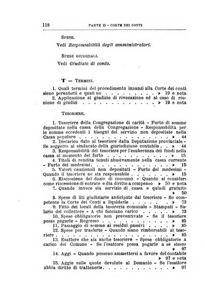 La giustizia amministrativa raccolta di decisioni e pareri del Consiglio di Stato, decisioni della Corte dei conti, sentenze della Cassazione di Roma, e decisioni delle Giunte provinciali amministrative