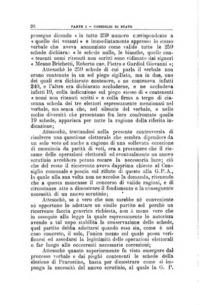 La giustizia amministrativa raccolta di decisioni e pareri del Consiglio di Stato, decisioni della Corte dei conti, sentenze della Cassazione di Roma, e decisioni delle Giunte provinciali amministrative