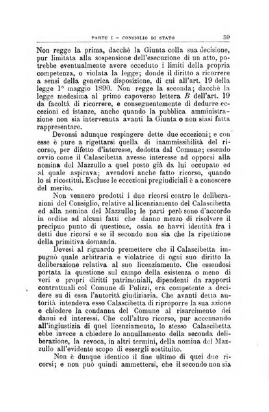 La giustizia amministrativa raccolta di decisioni e pareri del Consiglio di Stato, decisioni della Corte dei conti, sentenze della Cassazione di Roma, e decisioni delle Giunte provinciali amministrative