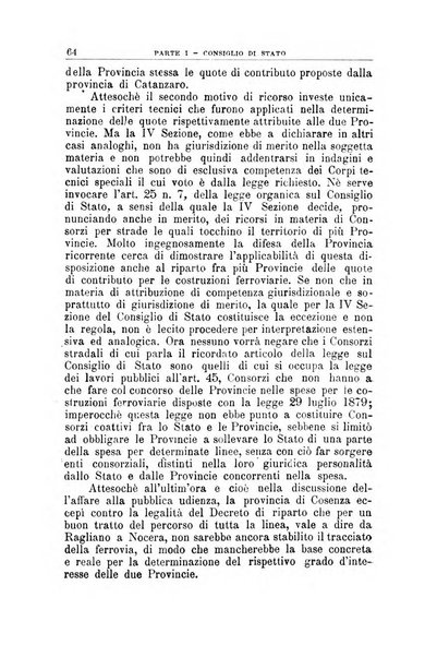 La giustizia amministrativa raccolta di decisioni e pareri del Consiglio di Stato, decisioni della Corte dei conti, sentenze della Cassazione di Roma, e decisioni delle Giunte provinciali amministrative