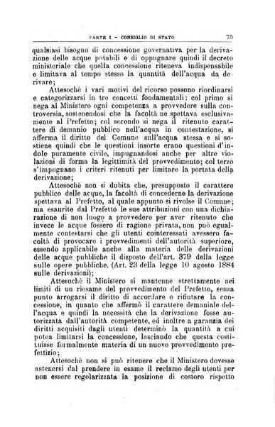 La giustizia amministrativa raccolta di decisioni e pareri del Consiglio di Stato, decisioni della Corte dei conti, sentenze della Cassazione di Roma, e decisioni delle Giunte provinciali amministrative