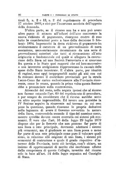 La giustizia amministrativa raccolta di decisioni e pareri del Consiglio di Stato, decisioni della Corte dei conti, sentenze della Cassazione di Roma, e decisioni delle Giunte provinciali amministrative