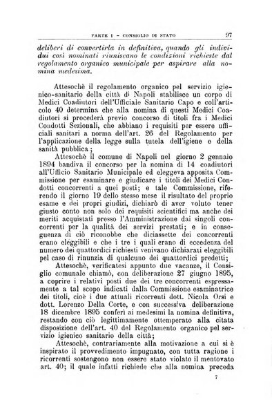 La giustizia amministrativa raccolta di decisioni e pareri del Consiglio di Stato, decisioni della Corte dei conti, sentenze della Cassazione di Roma, e decisioni delle Giunte provinciali amministrative