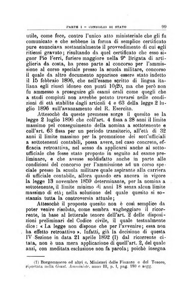 La giustizia amministrativa raccolta di decisioni e pareri del Consiglio di Stato, decisioni della Corte dei conti, sentenze della Cassazione di Roma, e decisioni delle Giunte provinciali amministrative