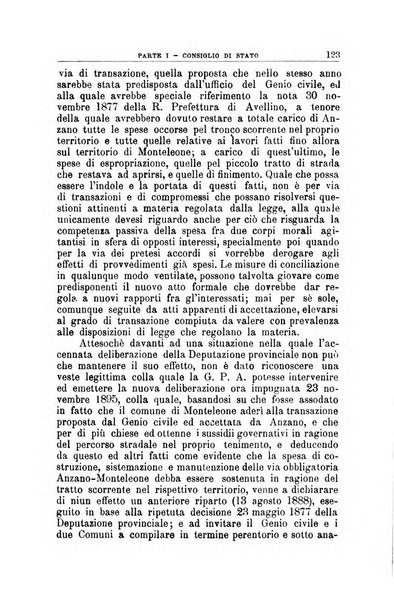 La giustizia amministrativa raccolta di decisioni e pareri del Consiglio di Stato, decisioni della Corte dei conti, sentenze della Cassazione di Roma, e decisioni delle Giunte provinciali amministrative