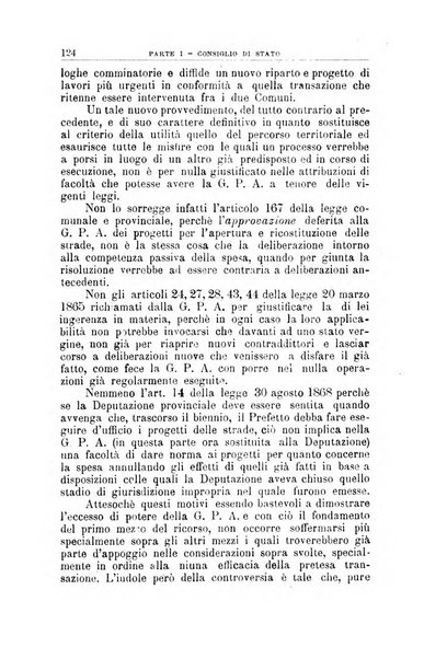 La giustizia amministrativa raccolta di decisioni e pareri del Consiglio di Stato, decisioni della Corte dei conti, sentenze della Cassazione di Roma, e decisioni delle Giunte provinciali amministrative