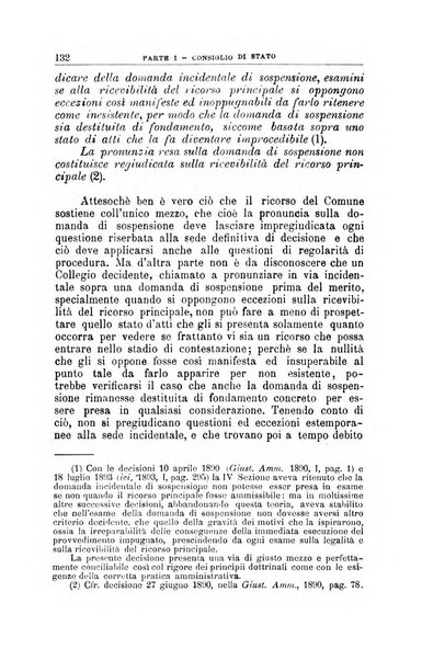 La giustizia amministrativa raccolta di decisioni e pareri del Consiglio di Stato, decisioni della Corte dei conti, sentenze della Cassazione di Roma, e decisioni delle Giunte provinciali amministrative