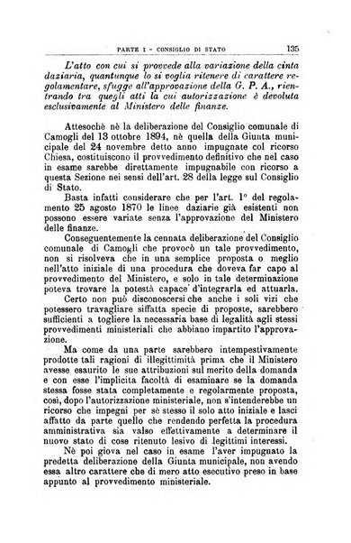 La giustizia amministrativa raccolta di decisioni e pareri del Consiglio di Stato, decisioni della Corte dei conti, sentenze della Cassazione di Roma, e decisioni delle Giunte provinciali amministrative