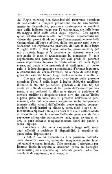 La giustizia amministrativa raccolta di decisioni e pareri del Consiglio di Stato, decisioni della Corte dei conti, sentenze della Cassazione di Roma, e decisioni delle Giunte provinciali amministrative