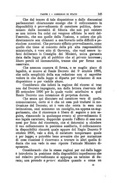 La giustizia amministrativa raccolta di decisioni e pareri del Consiglio di Stato, decisioni della Corte dei conti, sentenze della Cassazione di Roma, e decisioni delle Giunte provinciali amministrative