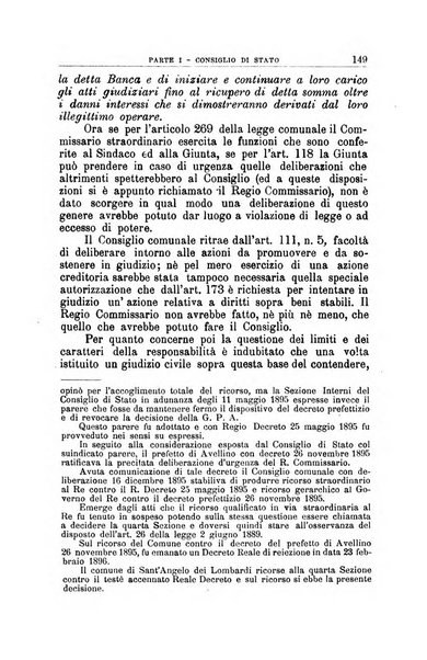 La giustizia amministrativa raccolta di decisioni e pareri del Consiglio di Stato, decisioni della Corte dei conti, sentenze della Cassazione di Roma, e decisioni delle Giunte provinciali amministrative