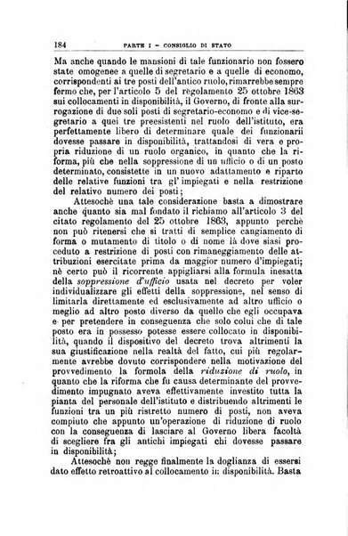 La giustizia amministrativa raccolta di decisioni e pareri del Consiglio di Stato, decisioni della Corte dei conti, sentenze della Cassazione di Roma, e decisioni delle Giunte provinciali amministrative