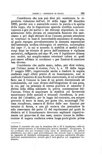 La giustizia amministrativa raccolta di decisioni e pareri del Consiglio di Stato, decisioni della Corte dei conti, sentenze della Cassazione di Roma, e decisioni delle Giunte provinciali amministrative