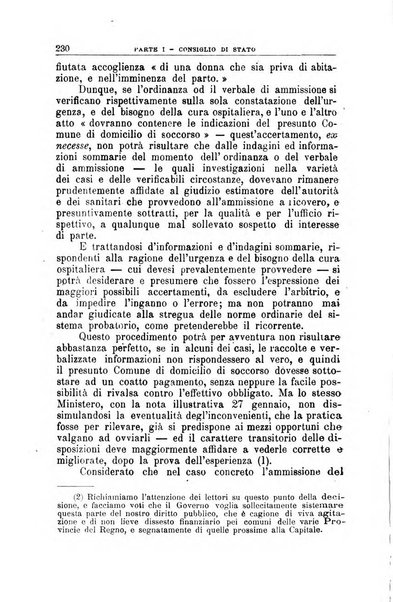 La giustizia amministrativa raccolta di decisioni e pareri del Consiglio di Stato, decisioni della Corte dei conti, sentenze della Cassazione di Roma, e decisioni delle Giunte provinciali amministrative