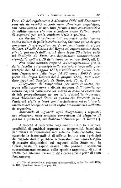 La giustizia amministrativa raccolta di decisioni e pareri del Consiglio di Stato, decisioni della Corte dei conti, sentenze della Cassazione di Roma, e decisioni delle Giunte provinciali amministrative